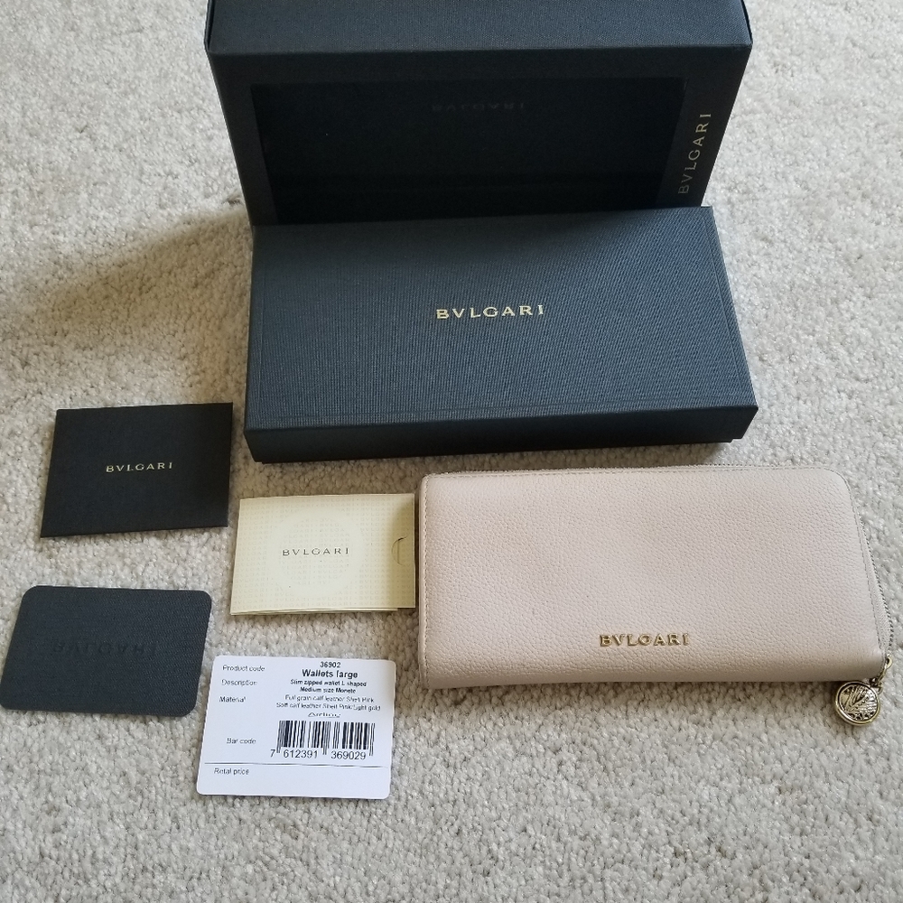 Bvlgari long wallet